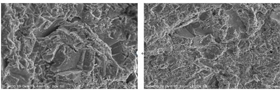 圖11-141 A區微觀形貌 圖11-142 A區微觀形貌