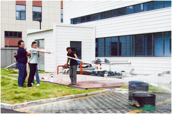 消防水袋使用演練 消防水袋使用演練