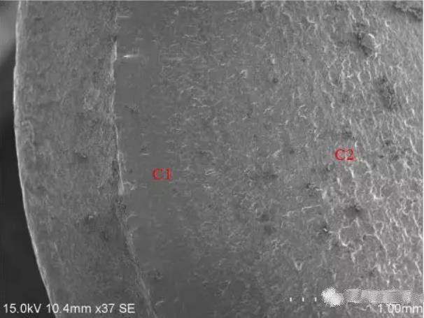 圖12斷面C區形貌