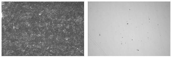 圖16-56 回火索氏體組織 500&times; 圖16-57 夾雜物組織形態 100&times;