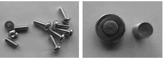 圖14-70 斷裂件與同批產品 圖14-71斷裂件宏觀形貌